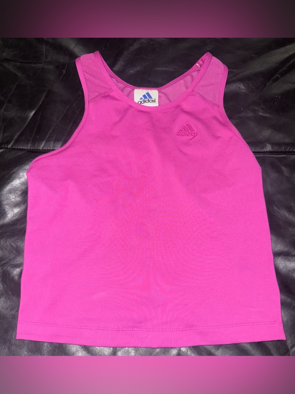 adidas Hot Pink Racerback Athletic Tank